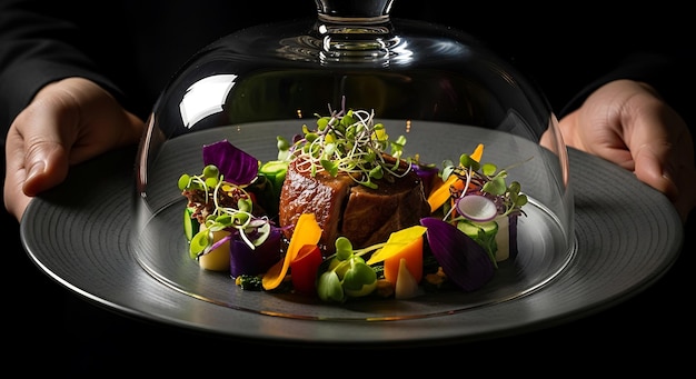 Тарелка премиум блюда